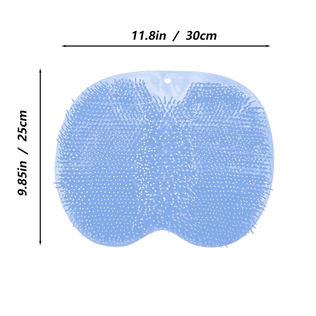 Silicone Foot Scrubber Mat with Suction Cups