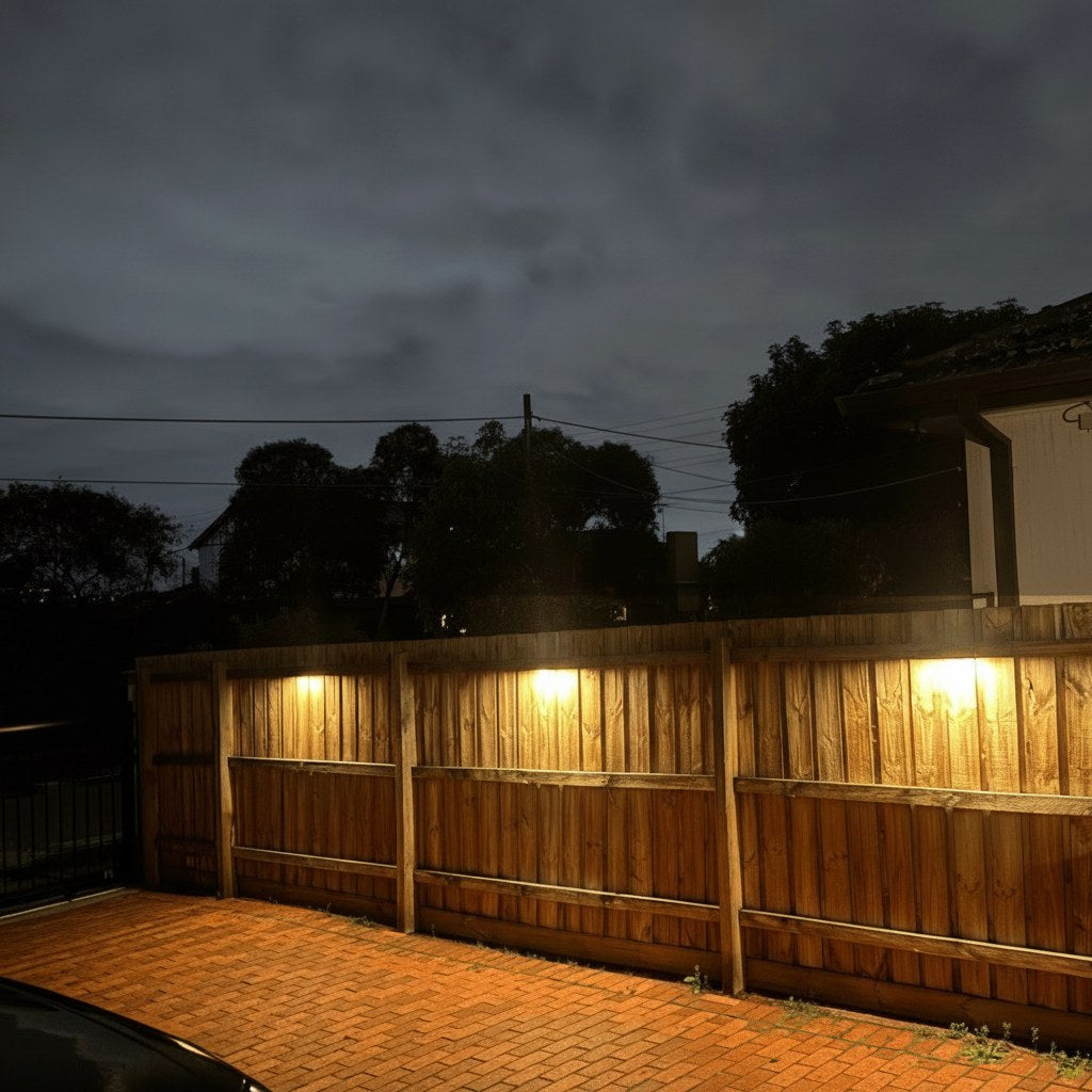 Solar Wall Light with Motion Sensor