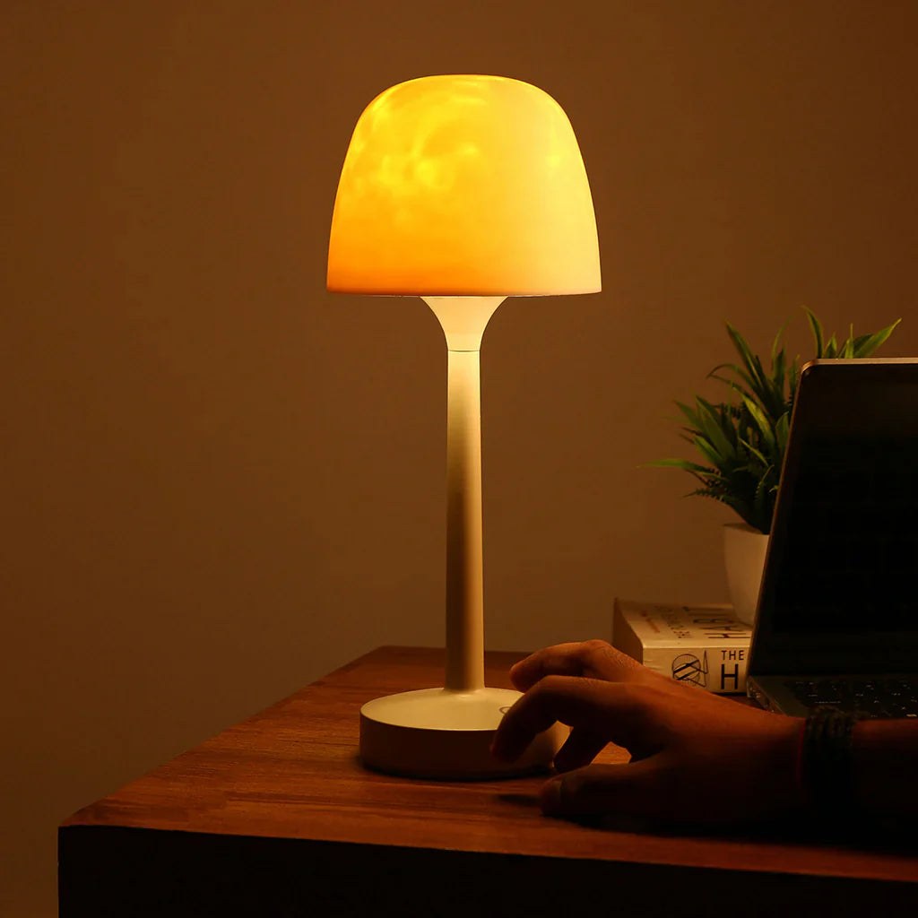 Aurora Effect Projection Table Lamp