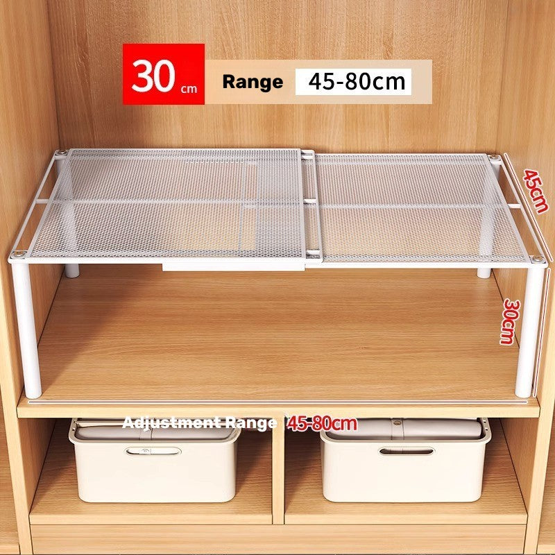 Expandable Wardrobe Shelf - Doubles Your Storage