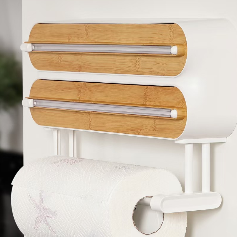 Magnetic Wrap Dispenser with Towel Holder