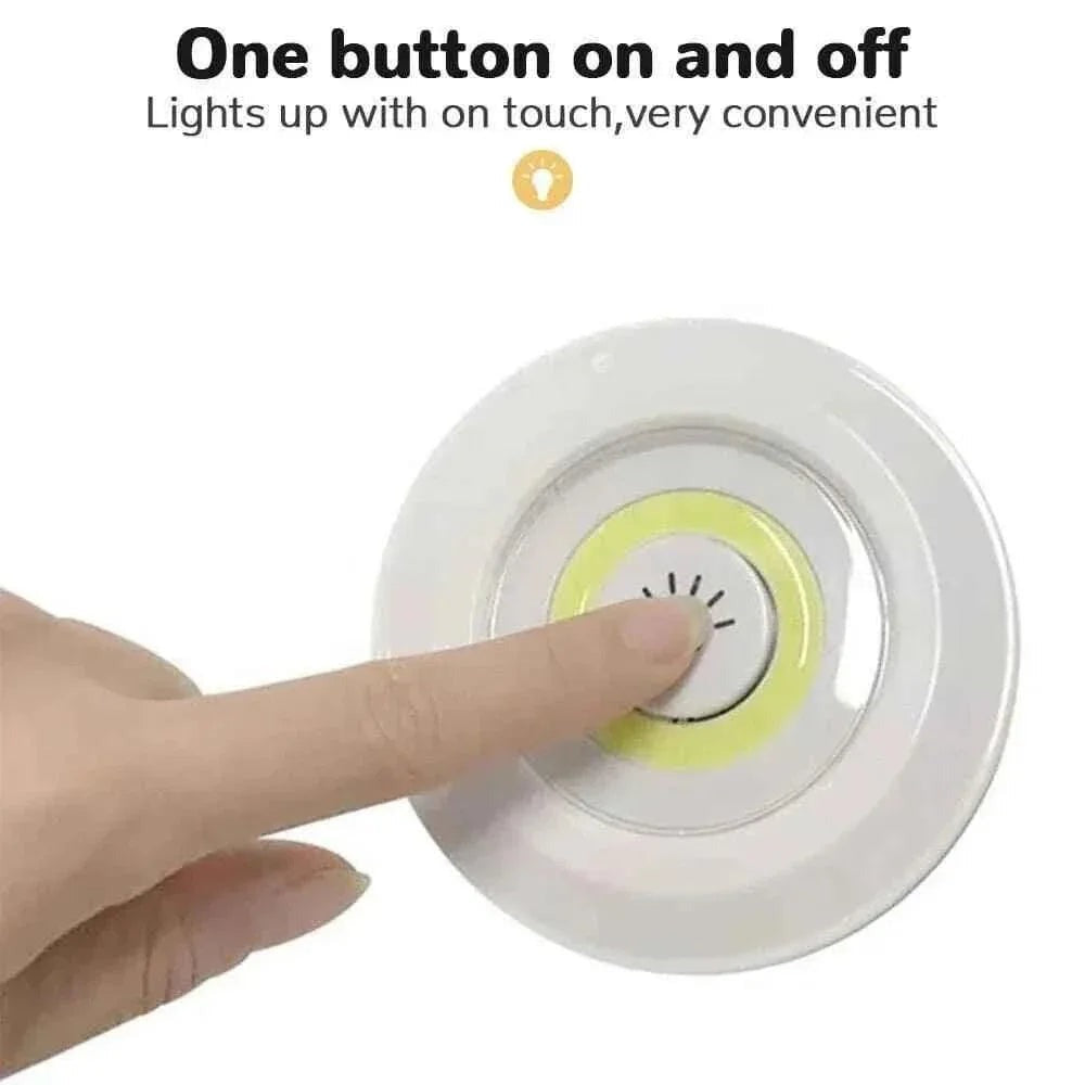 Wireless LED Puck Lights with Remote