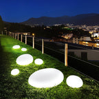 Stone-Shaped LED Garden Lamp with Remote