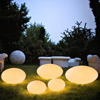 Stone-Shaped LED Garden Lamp with Remote