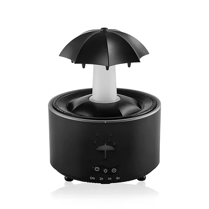 Rotating Umbrella Humidifier with LED Light