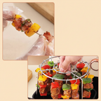 Stainless Steel Air Fryer Skewer Rack