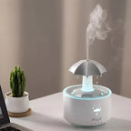 Rotating Umbrella Humidifier with LED Light
