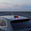 Solar-Powered RGB Roof Light for Cars
