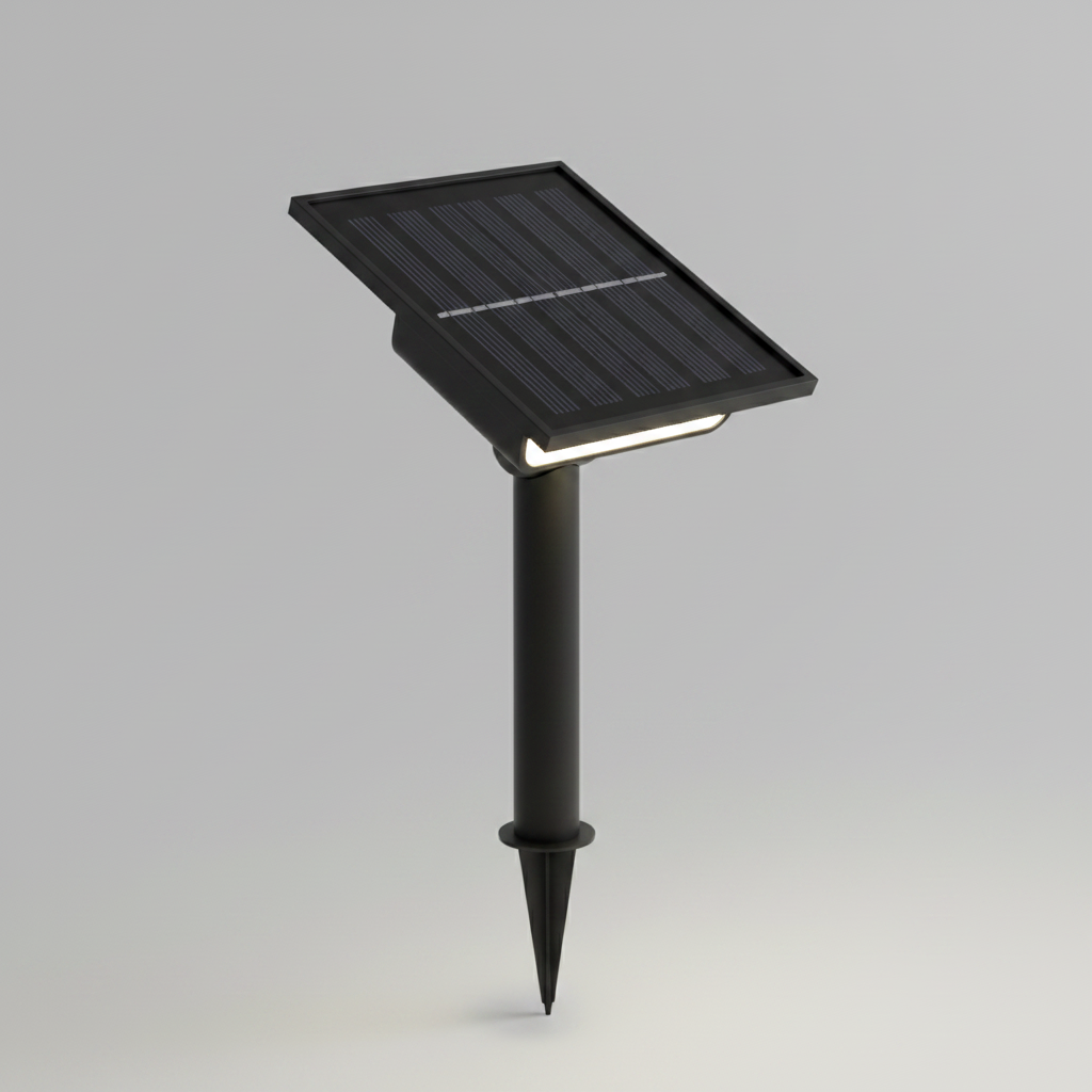 Waterproof Solar Garden Spotlight – Adjustable LED