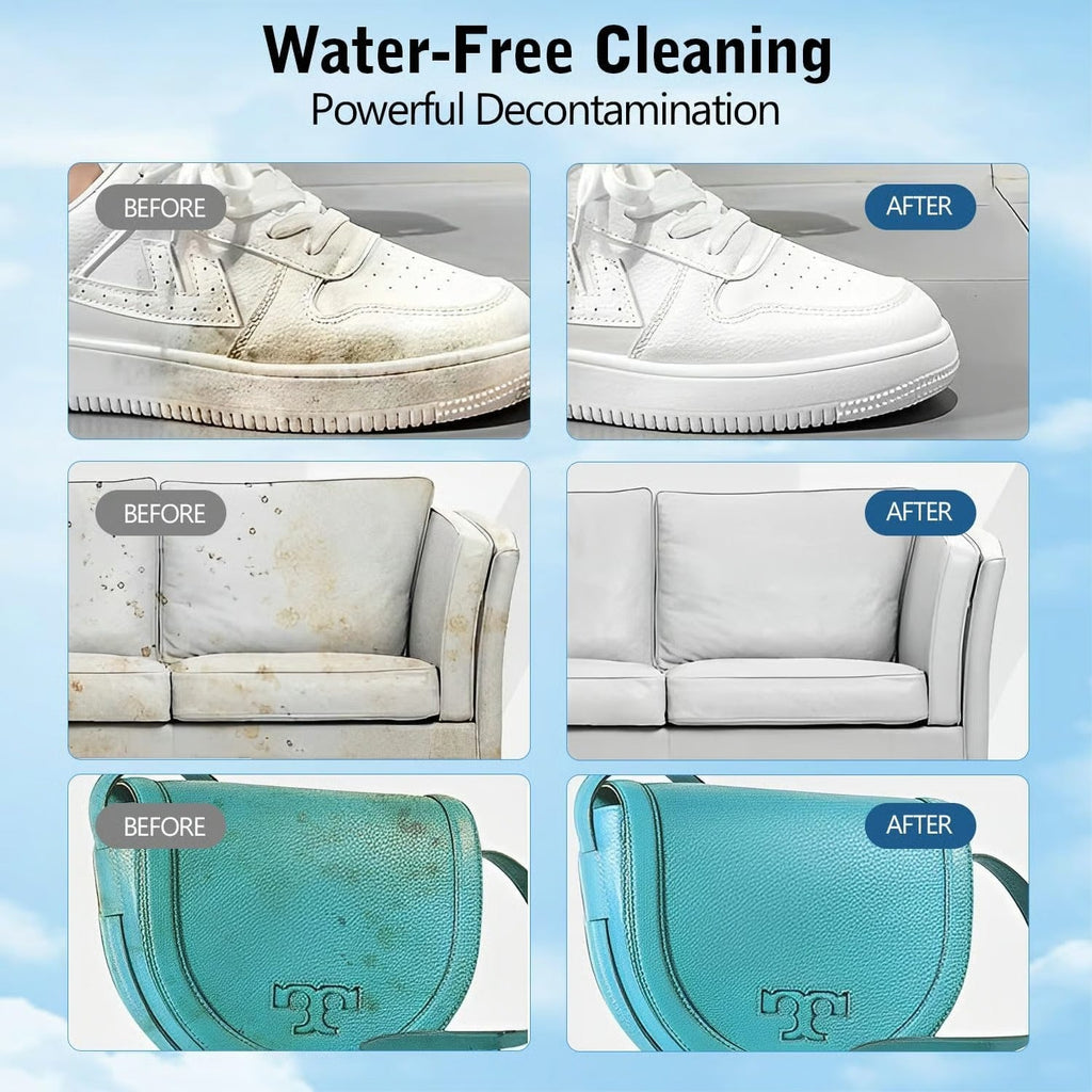 Multipurpose No-Wash White Shoe Cleaner Cream