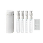 4-in-1 Travel Refillable Bottle Set – Compact Toiletry Dispenser