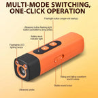 3‑in‑1 Portable Ultrasonic Dog Repeller Anti‑Barking Trainer