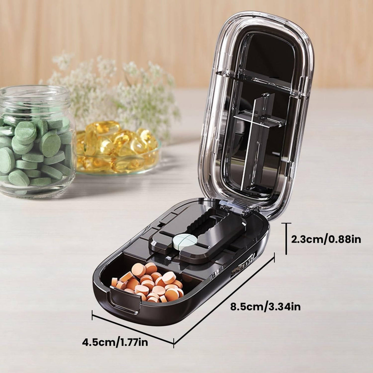 Versatile Portable Pills Cutter