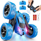 RC Cars Toys for Kids Ages 6 to 12 with LED Lights & 360° Flips