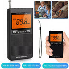 Portable Pocket AM/FM Radio