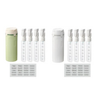 4-in-1 Travel Refillable Bottle Set – Compact Toiletry Dispenser