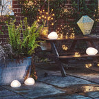 Solar Pebble Garden Light