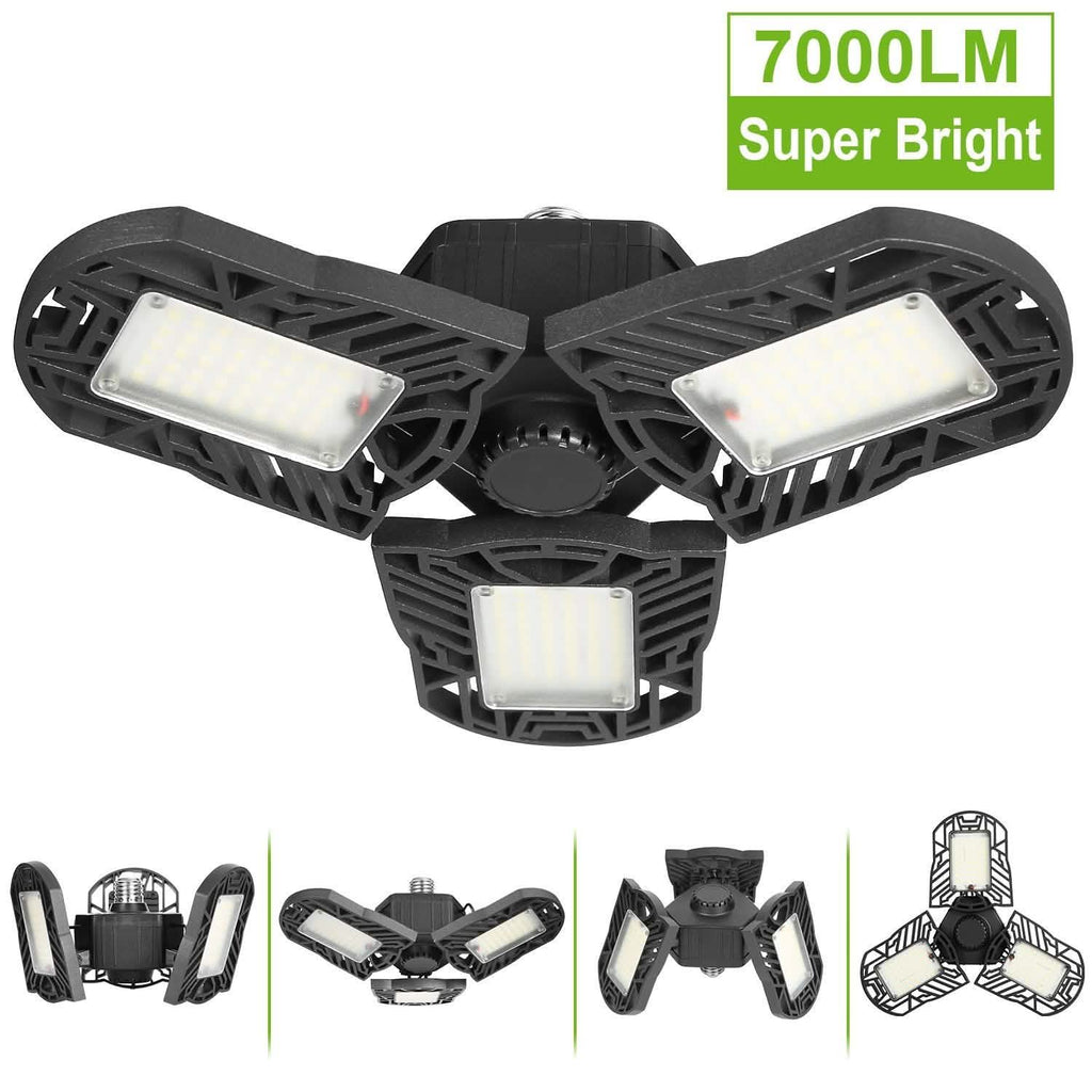 iMounTEK E26 /E27 80W 7000LM 6500K LED Garage Ceiling Light