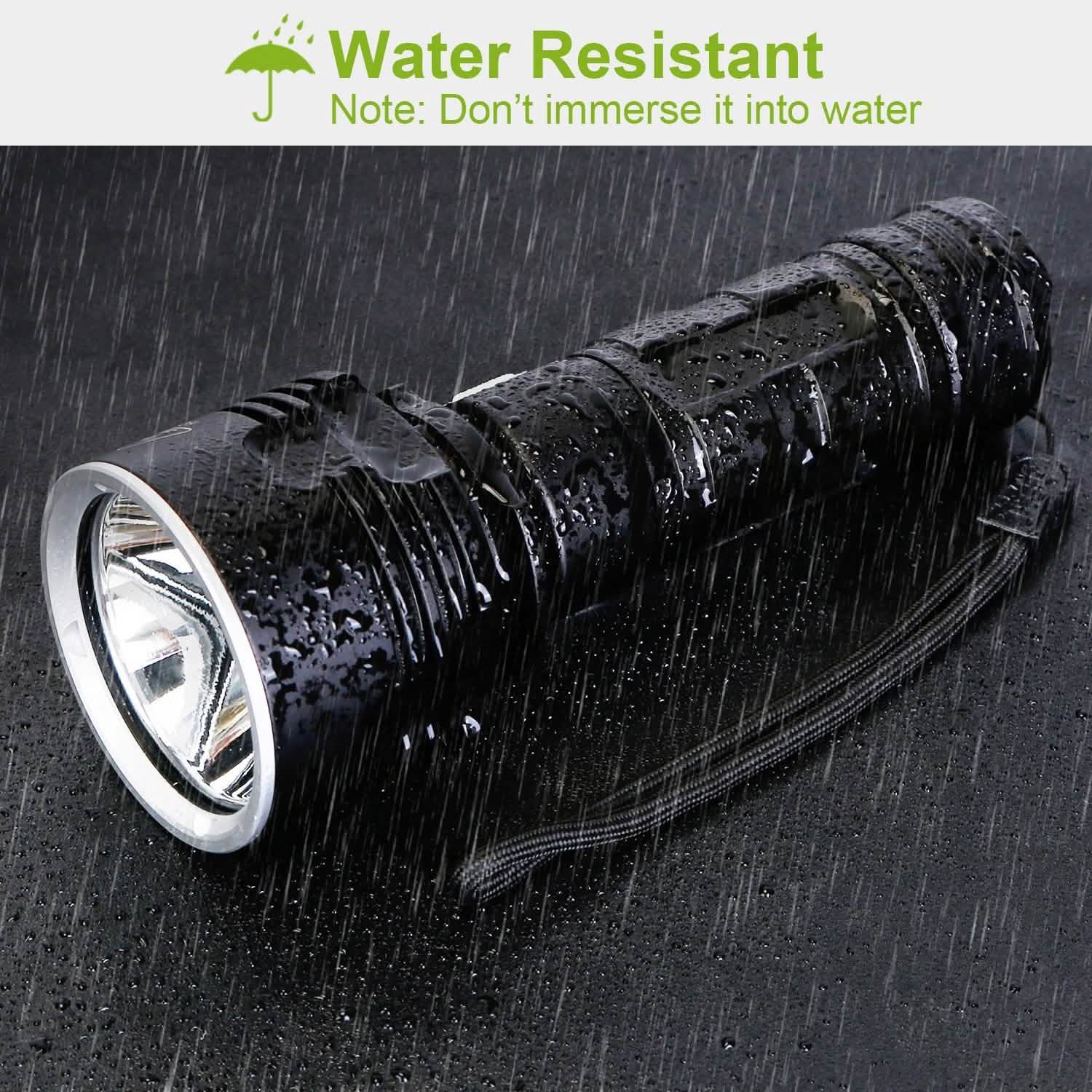 iMounTEK LED Flashlight with 3 Lighting Modes