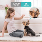 Indoor Camera, Cameras for Home Security with Night Vision  (Refurbished)