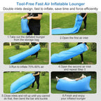 Inflatable Lounger Air Sofa Lazy Bed Sofa