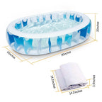 Inflatable Swimming Pool - 90x60x20"