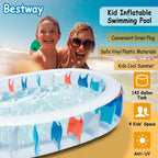 Inflatable Swimming Pool - 90x60x20"