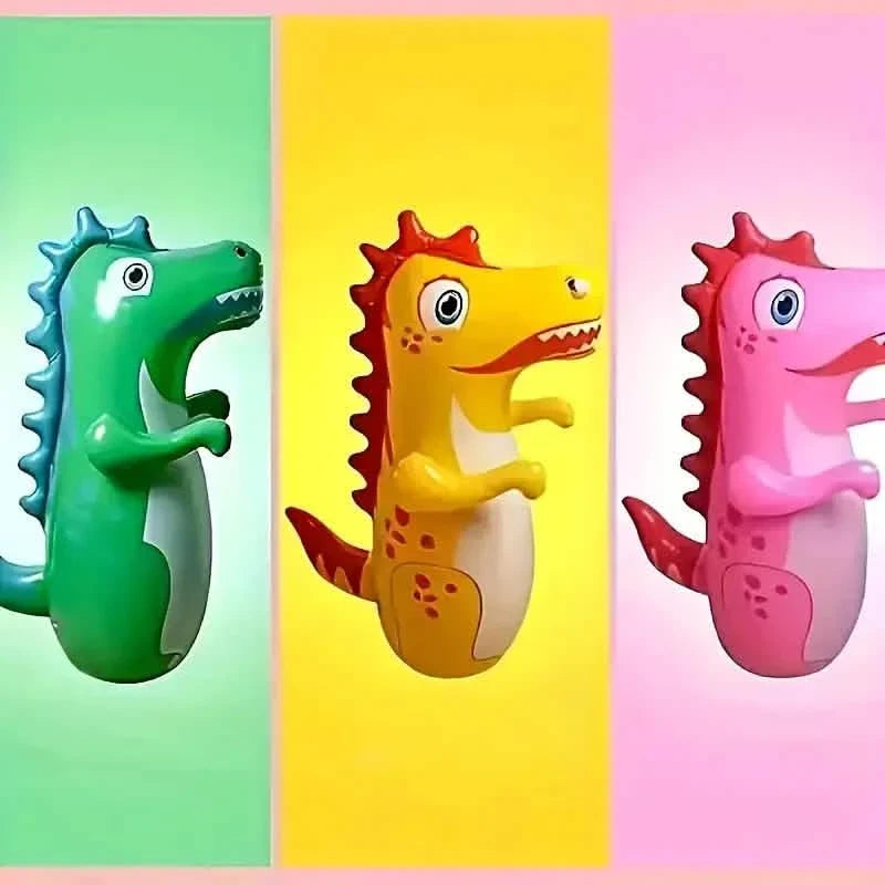 Inflatable T-Rex Punching Bag with Rebound Action