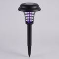 Solar-Powered Insect Zapper with Ground Stake