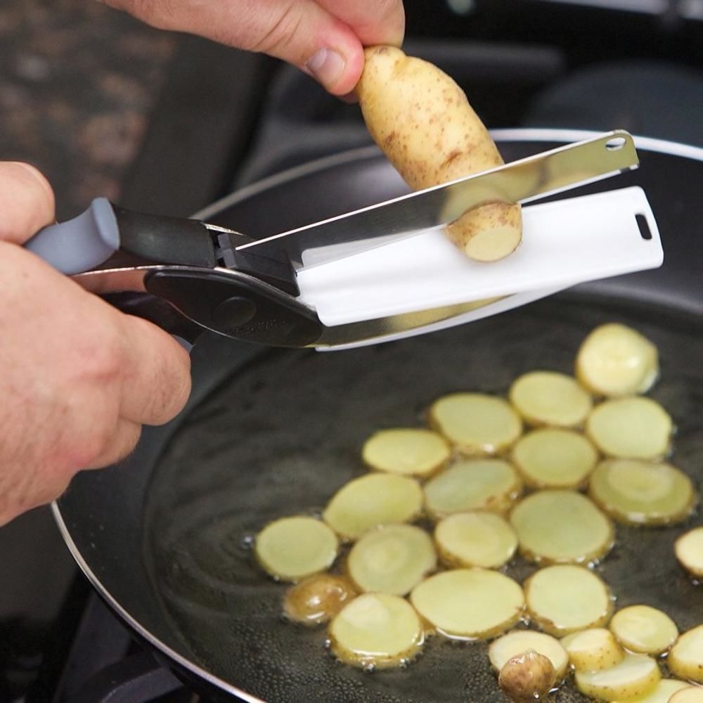 Multifunctional Cutter Board Scissors