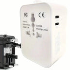 International Portable Worldwide All-in-One Plug Travel Adapter Converter for USA EU UK AUS