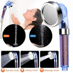 Ionic High Pressure Filter Shower Head