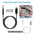 iOS 8 Pin to 3.5mm Aux Audio Adapter Cord