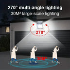 IP65 Solar Powered Street Light Dusk To Dawn With Motion Sensor
