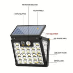 IP65 Solar Powered Street Light Dusk To Dawn With Motion Sensor
