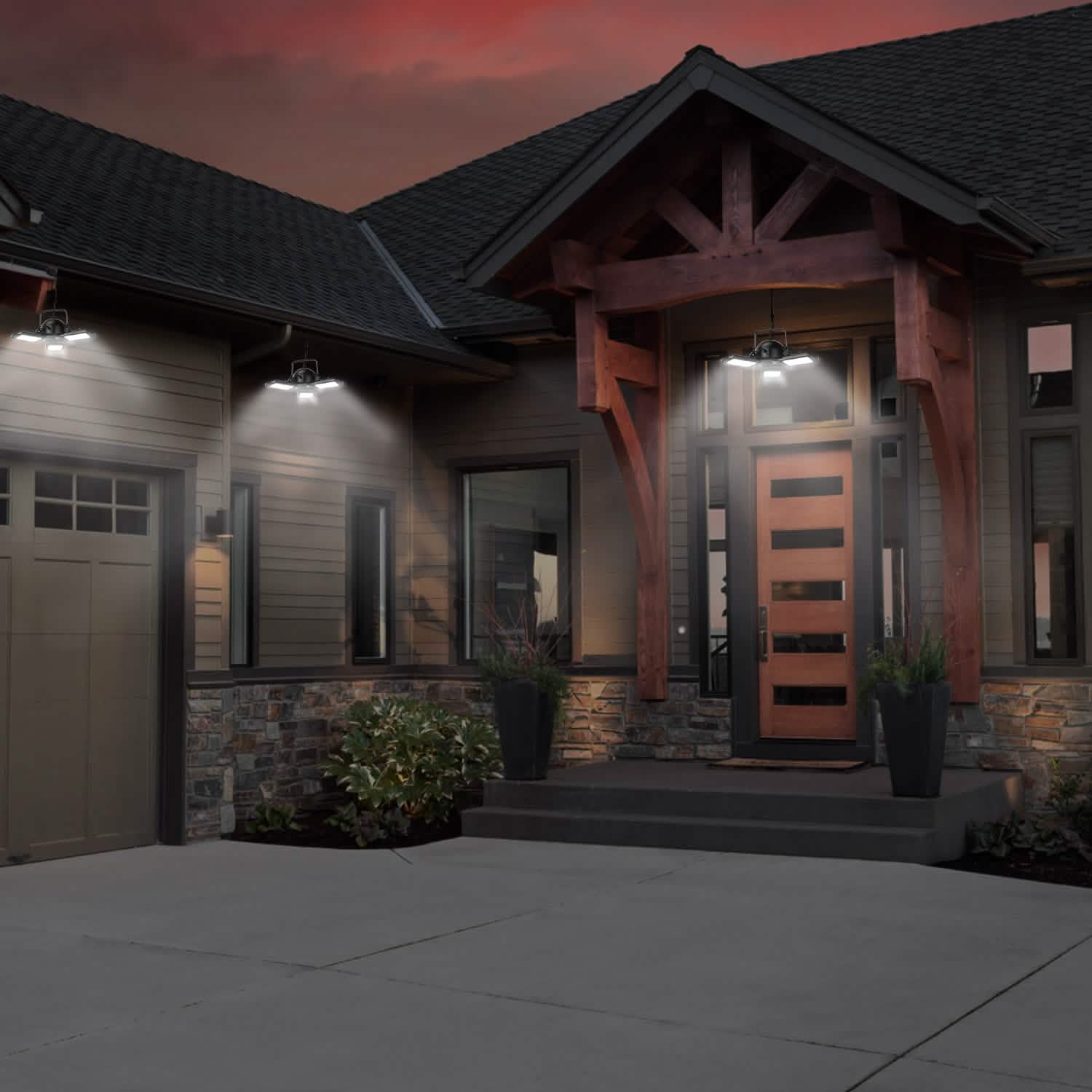 IP65 Waterproof Solar Pendant Lights