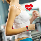 IP67 Fitness Tracker Watch with Heart Rate Monitor and Step Counter