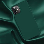 iPhone 12 Pro & iPhone 12 Case Ultra-Thin Soft Flexible TPU Matte Finish Coating - Green