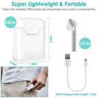IPX5 Waterproof Wireless 5.0 TWS Earbuds