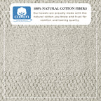 100% Cotton Woven Texture Bath Towel Set - Marbella Collection