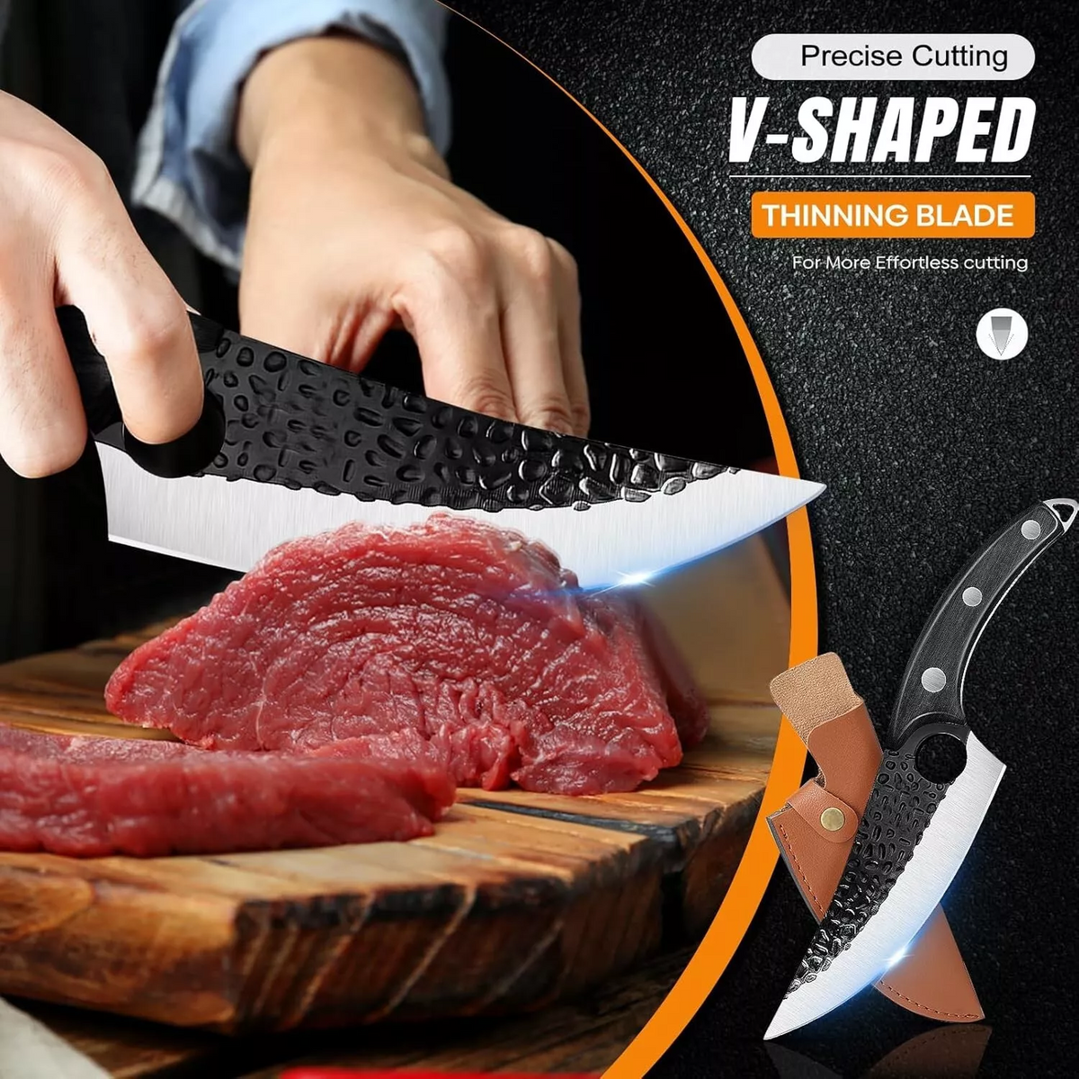 Kitchen Knife for Home & Pro Chefs