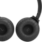 JBL Tune 510BT: Wireless On-Ear Headphones with Purebass Sound - Black  (Refurbished)