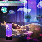 Jellyfish Lava Lamp Multicolor Changing Mood Night Light