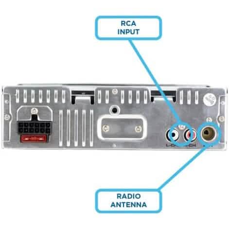 Jensen JCR311 10 Character LCD Single DIN Car Stereo Radio CD Player  (Refurbished)
