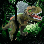 Jurassic Rover Remote Dino Toy with Walking and Roaring