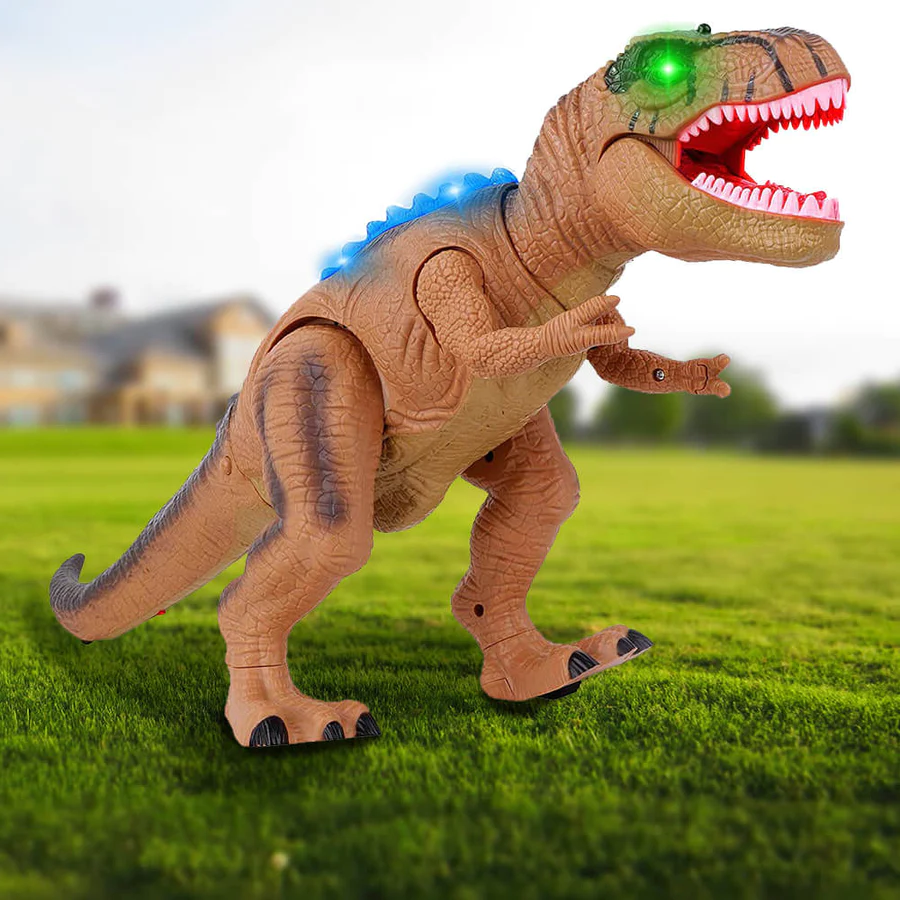 Jurassic Rover Remote Dino Toy with Walking and Roaring