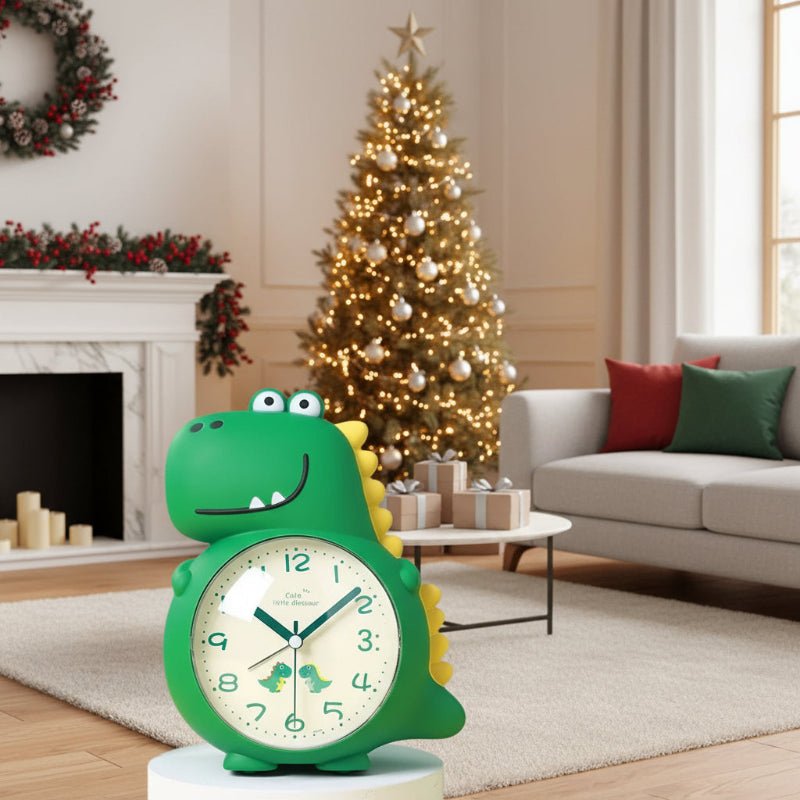 JURAWAKE - Dino alarm clock with dim glow for kids