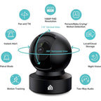 Kasa Smart 2023 New Indoor Pan-Tilt Security Camera  (Refurbished)