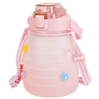 Kawaii Water Bottle with Straw