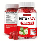 KETO +ACV Gummies Apple Cider Vinegar & B12